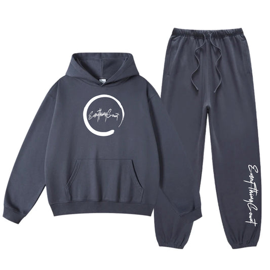 Grey ECA "Runners" Sweatsuit